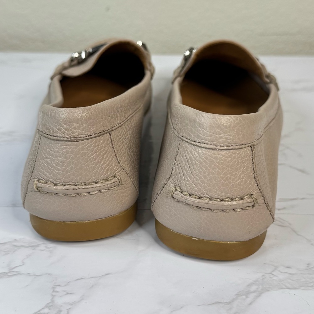 COACH Marley Driver Loafer Moccasin Soft Pebble Leather Size 9 B Slip‑On Comfort - Picture 5 of 8